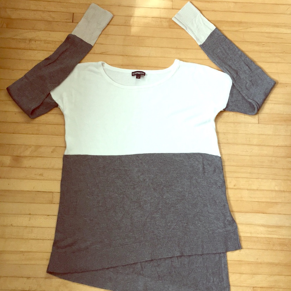 EXPRESS color block sweater